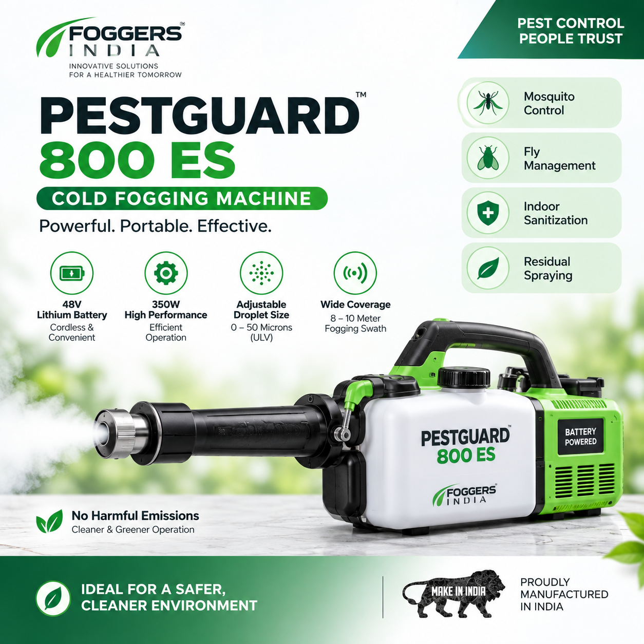 Battery / Cold Fogger